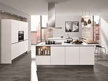 Design Küche Polarweiss und Esche Provence Design Küche Polarweiss und Esche Provence